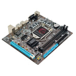 Placa Mãe Afox IH110D4-MA2 LGA 1151 DDR4 HDMI VGA M.2 - Visão detalhada da placa, mostrando conectores, slots de memória e o logo Afox. Ideal para upgrade de PC, suporta processadores Intel de 6ª, 7ª, 8ª e 9ª geração.