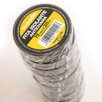 Fita Isolante PVC Antichama Preta Tradestar 19mm x 20m para isolamento elétrico, alta resistência e durabilidade. Ideal para proteção de fios e cabos, com isolamento de até 600V e resistência a 80°C. Perfeita para projetos DIY e reparos elétricos.
