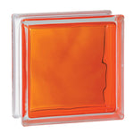 Tijolo Bloco De Vidro Colors 19x19x8 Un Tradestar - Parede curva de blocos de vidro verde, ideal para divisórias e decoração de ambientes internos e externos, proporcionando claridade e um toque moderno.