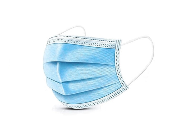 Máscara Descartável de Proteção 99% 3 Camadas Azul - Máscara facial de uso único, com tripla camada de proteção, ideal para segurança em ambientes públicos e prevenção contra vírus e bactérias. Possui alta capacidade de filtragem e alças elásticas para ajuste confortável.