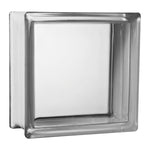Tijolo Bloco de Vidro Transparente Tradestar 19x19x8cm - Ideal para paredes, divisórias e projetos de design de interiores, proporcionando claridade e elegância. Bloco de vidro incolor com ondulações, perfeito para ambientes que buscam luminosidade e estilo.