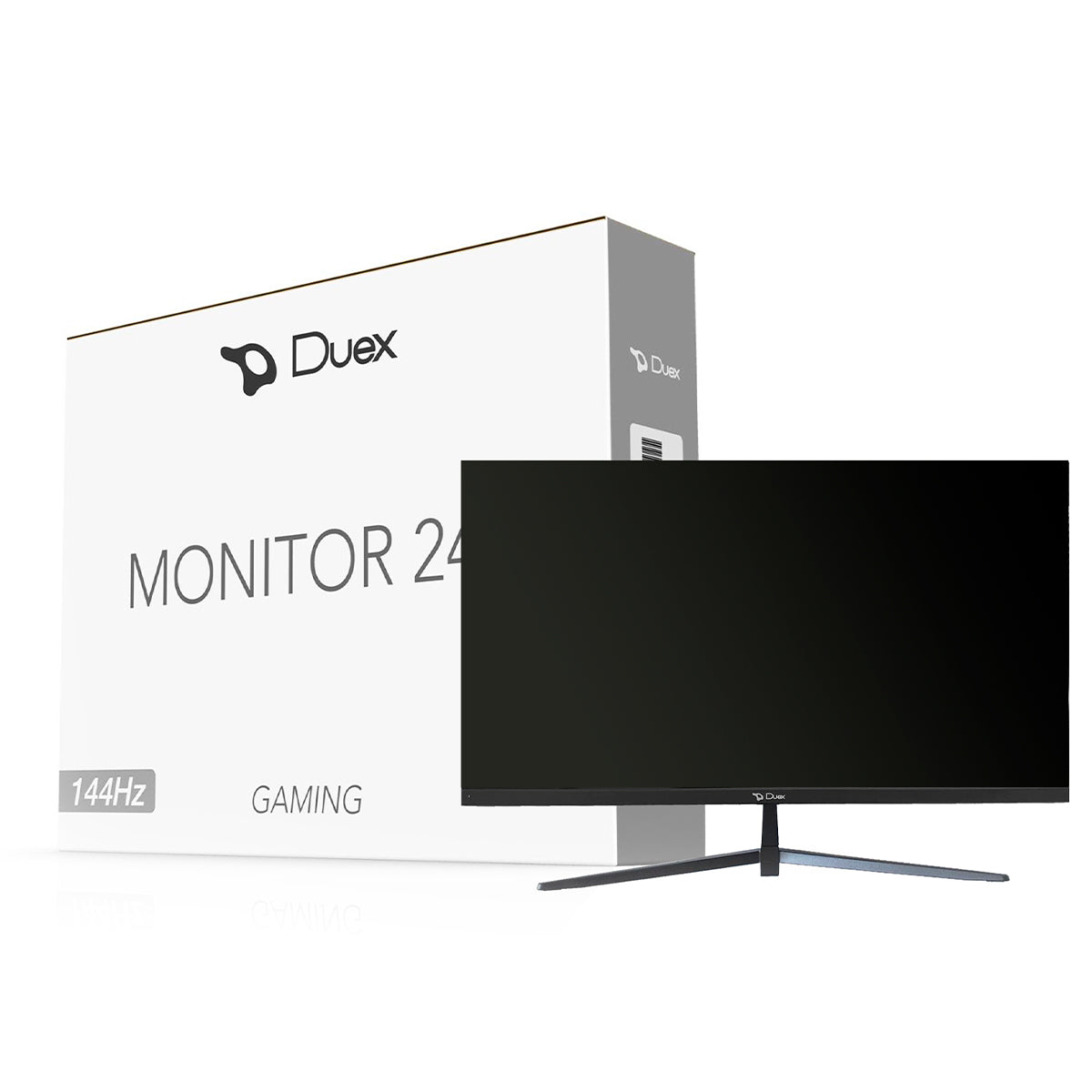 Monitor Gamer Duex DX 240ZG 24 Full HD 144Hz preto, ideal para jogos e uso geral. Apresenta design moderno e tela de alta resolução para uma experiência visual imersiva. Perfeito para gamers e usuários que buscam qualidade de imagem superior.
