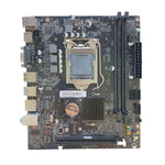 Placa Mãe Duex Intel H310 ZG para processadores Intel Core i7, i5, i3, com suporte para memória DDR4, HDMI e VGA. Ideal para computadores com soquete LGA 1151. Micro ATX.
