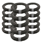 Kit 15 arames recozidos trançados Tradestar de 1,24mm e 1kg, ideal para construção civil. Arame duplo para amarrar formas de madeira e barras de aço, garantindo agilidade e produtividade no canteiro de obras. Produto original, novo e com garantia.