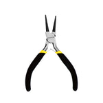 Jogo 4 Mini Alicates Eletrônica Bijuterias Artesanato Pro - Alicate de bico longo para trabalhos de precisão em eletrônica, bijuterias e artesanato. Ferramenta manual com cabo ergonômico e pontas finas para alcançar áreas de difícil acesso.