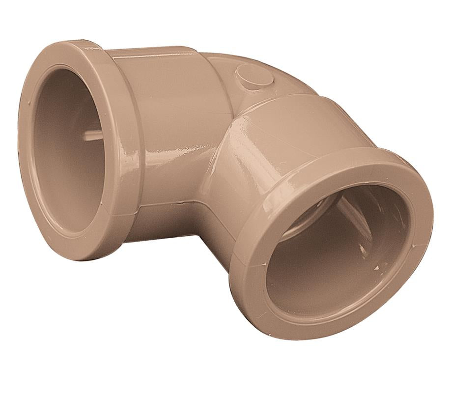 Joelho 90º Soldável 50mm Akato - Conexão PVC para encanamento, ideal para mudanças de direção em instalações hidráulicas. Peça de alta qualidade, durável e de fácil instalação. Perfeito para projetos de construção e reforma.