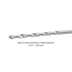 Kit Jogo 9 Brocas Mourão Madeira Extra Longa - Brocas para madeira e fibrocimento 6mm, 8mm e 10mm. Ferramentas para construção e bricolagem. Brocas de alta qualidade Tradestar.