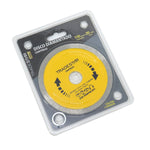 Kit com 50 Discos Diamantados Contínuos 110x20mm Tradestar para porcelanato. Ideal para cortes precisos em pisos, azulejos, mármores e porcelanatos. Ferramenta profissional para acabamentos impecáveis em projetos de revestimento. Corte refrigerado, envio imediato.