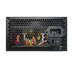 Fonte Gamer Duex 500FSE++ 500W 80 Plus Bronze Modular - Vista traseira com conectores e chave liga/desliga. Ideal para PC Gamer com energia estável e eficiente.