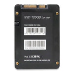 SSD 120GB Duex DX 120H SATA para computador e notebook. Unidade de estado sólido preta, com capacidade de 120GB, ideal para melhorar o desempenho e velocidade do seu sistema. Possui interface SATA III e é compatível com computadores e notebooks.