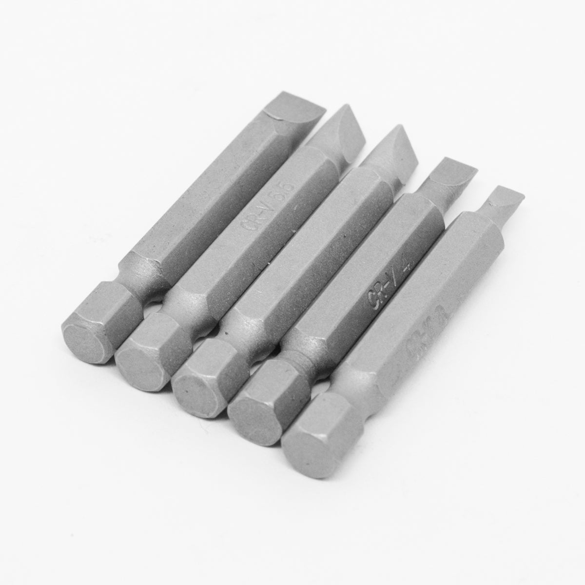 Jogo de Bits Ponteiras Philips e Fenda 10 peças em aço carbono. Conjunto de pontas para parafusadeira, com bits Philips (PH00, PH01, PH02, PH03) e fenda (3mm, 4mm, 5.5mm, 6mm). Ferramenta ideal para uso profissional e hobby.