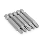 Jogo de Bits Ponteiras Philips e Fenda 10 peças Aço Carbono - Conjunto de pontas para parafusadeira, com bits Philips (PH00, PH01, PH02, PH03) e Fenda (3mm, 4mm, 5.5mm, 6mm) para uso em parafusos. Ferramenta de aço carbono resistente e durável para trabalhos hobby e profissional.