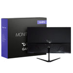 Monitor Gamer Duex Dx 240zg 24 Full HD 144Hz preto, ideal para jogos e trabalho. Tela plana com resolução 1920x1080, tempo de resposta de 5ms, conexões HDMI e VGA. Design moderno e eficiente, perfeito para otimizar seu espaço de trabalho.