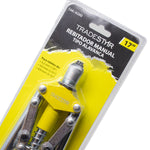 Kit 03 Alicate Rebitador Profissional Tipo Alavanca 17 Pol - Tradestar, ideal para rebites de 1/8", 5/32" e 3/16". Ferramenta manual de alta qualidade para fixação e montagem em diversos materiais. Cabo ergonômico e resistente.