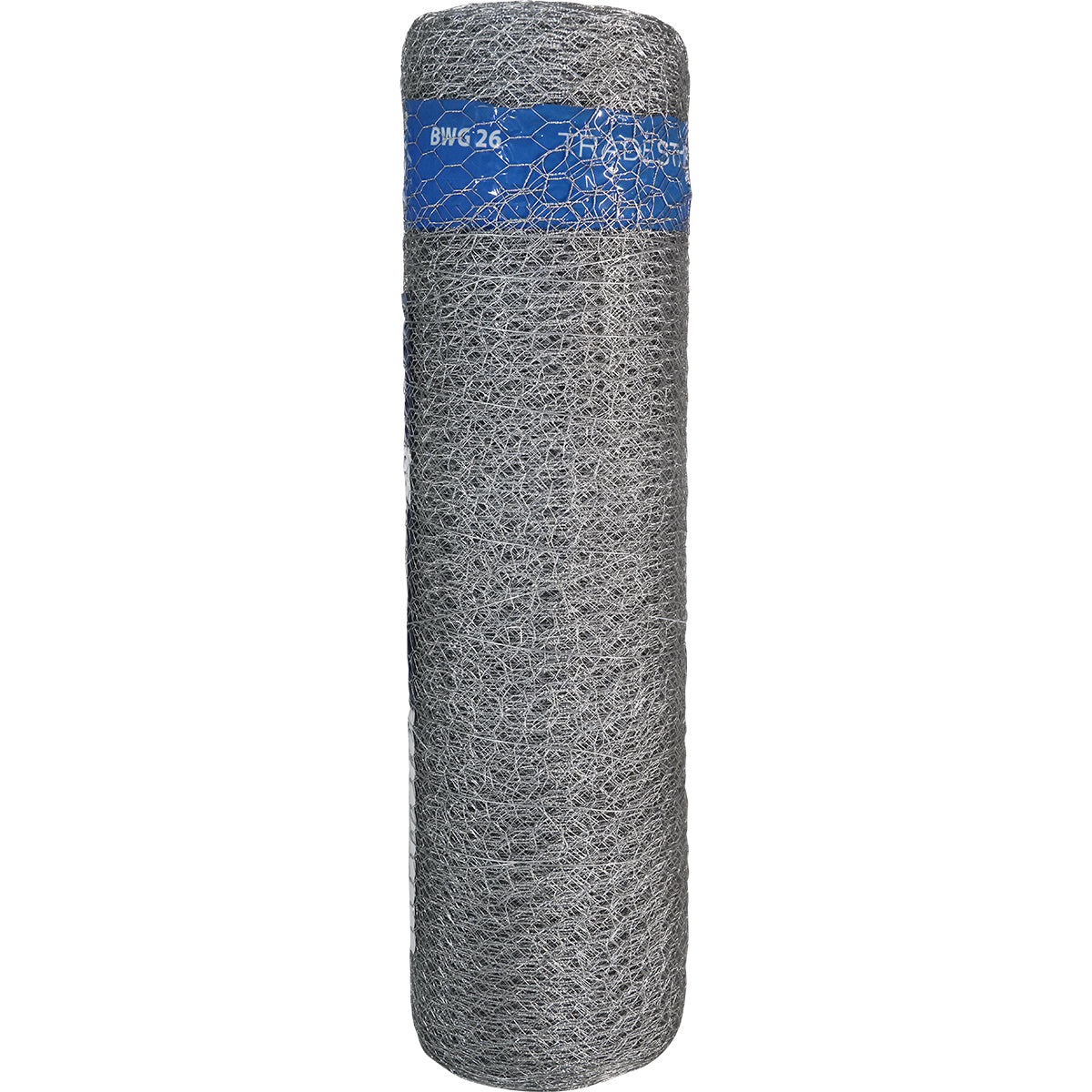 Tela Metálica Hexagonal para Viveiro Tradestar BWG-26 - Rolo de 60cm x 50m em aço carbono zincado, ideal para proteção de viveiros e diversas aplicações em jardinagem e criações. Malha de 1/2 polegada, construção torcida e garantia de 90 dias.