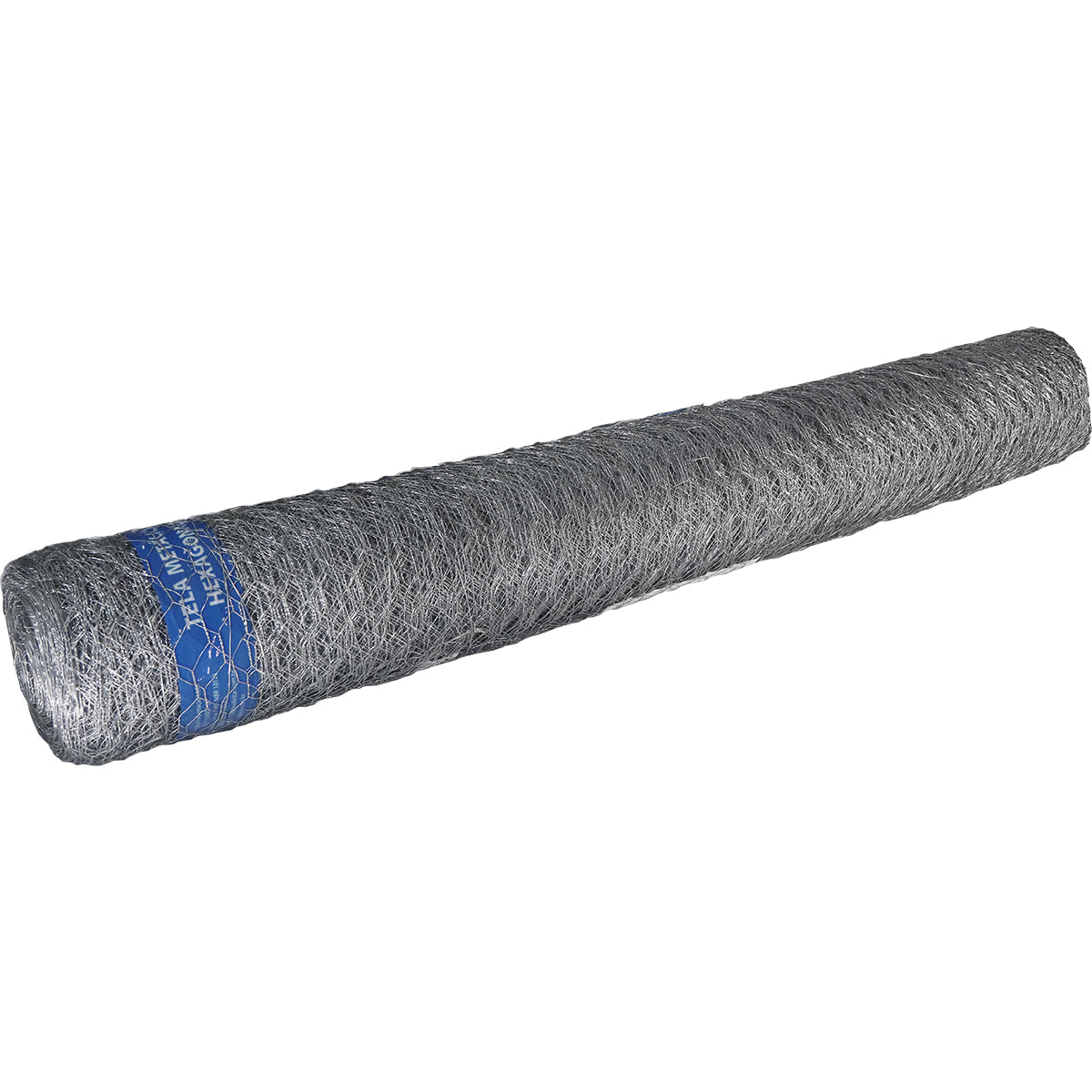Tela Metálica Hexagonal P/ Pinteiro BWG-24 Tradestar em rolo, ideal para proteção de viveiros, cercar jardins e hortas. Fabricada em aço carbono zincado, malha de 1" e 1,0x50 metros.