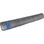 Tela Metálica Hexagonal P/ Pinteiro BWG-24 Tradestar em rolo, ideal para proteção de viveiros, cercar jardins e hortas. Fabricada em aço carbono zincado, malha de 1" e 1,0x50 metros.