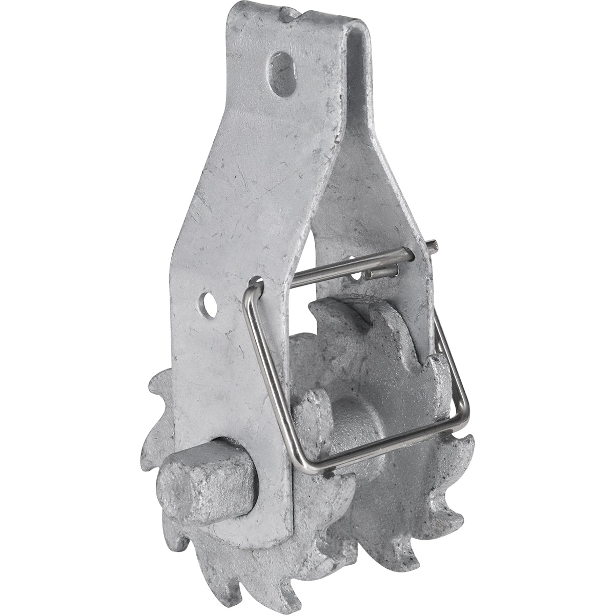 Tensor de Fio para Cerca de Filtro de Catraca Tipo 2 com 100 Peças - Esticador de arame galvanizado para cercas agrícolas, industriais e residenciais. Ideal para tensionar e ajustar arames, com alta resistência e durabilidade. Perfeito para sistemas de treliça, linhas de transmissão e aplicações náuticas.