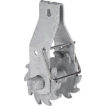 Tensor de Fio para Cerca de Filtro de Catraca Tipo 2 com 100 Peças - Esticador de arame galvanizado para cercas agrícolas, industriais e residenciais. Ideal para tensionar e ajustar arames, com alta resistência e durabilidade. Perfeito para sistemas de treliça, linhas de transmissão e aplicações náuticas.