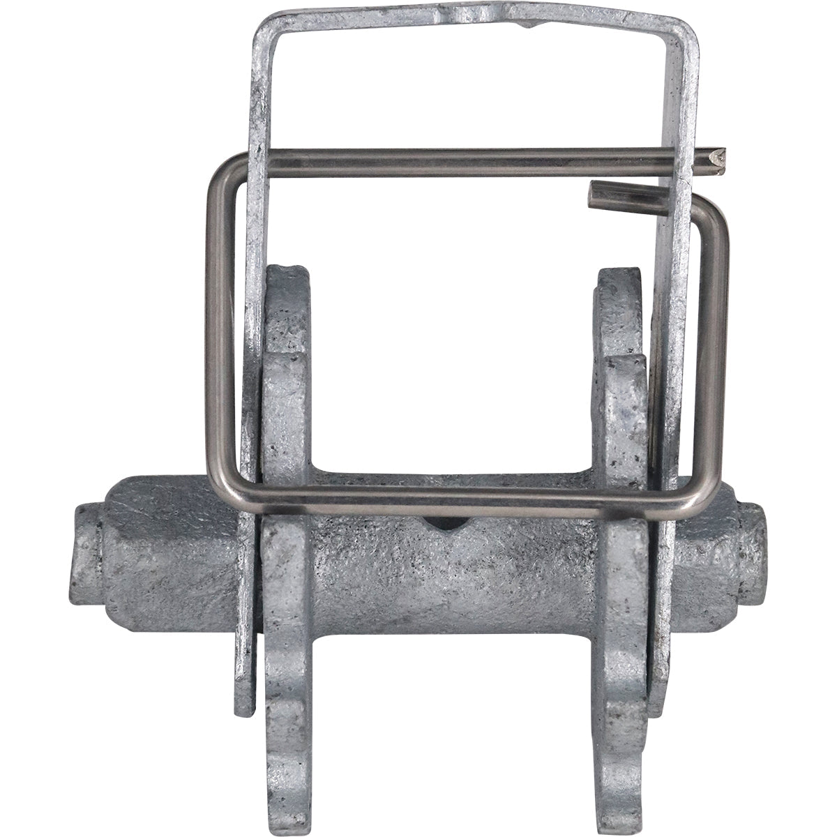 Catraca para arame liso zincada para cercas, esticador tensor, caixa com 100 unidades. Ideal para tensionamento de cercas agrícolas, industriais e residenciais. Fabricada em aço zincado resistente à corrosão, garante durabilidade e segurança.