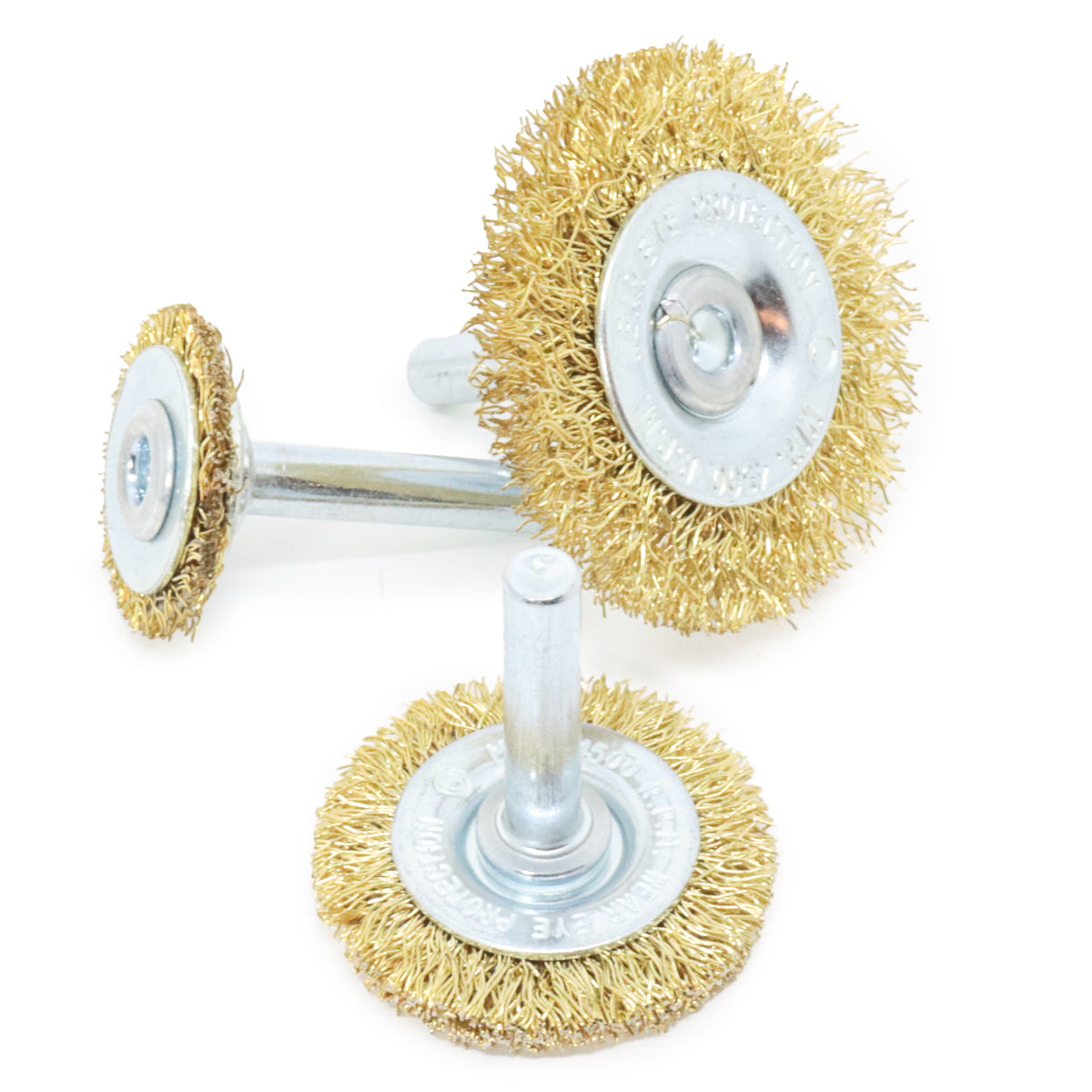 Kit com 30 escovas de aço circular para furadeira com haste de 1/4". Conjunto de escovas de diferentes tamanhos (1", 1.1/2" e 2") para limpeza, remoção e preparação de superfícies. Ideal para uso profissional em diversas aplicações. Escovas de aço resistente, com encaixe fácil em furadeiras e envio imediato.