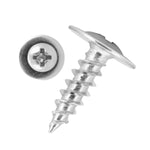 Parafuso Ponta Agulha para Forro PVC e Drywall 4,2x13mm - Pacote com 250g (aproximadamente 210 parafusos). Ideal para fixação segura em projetos de construção e instalação.