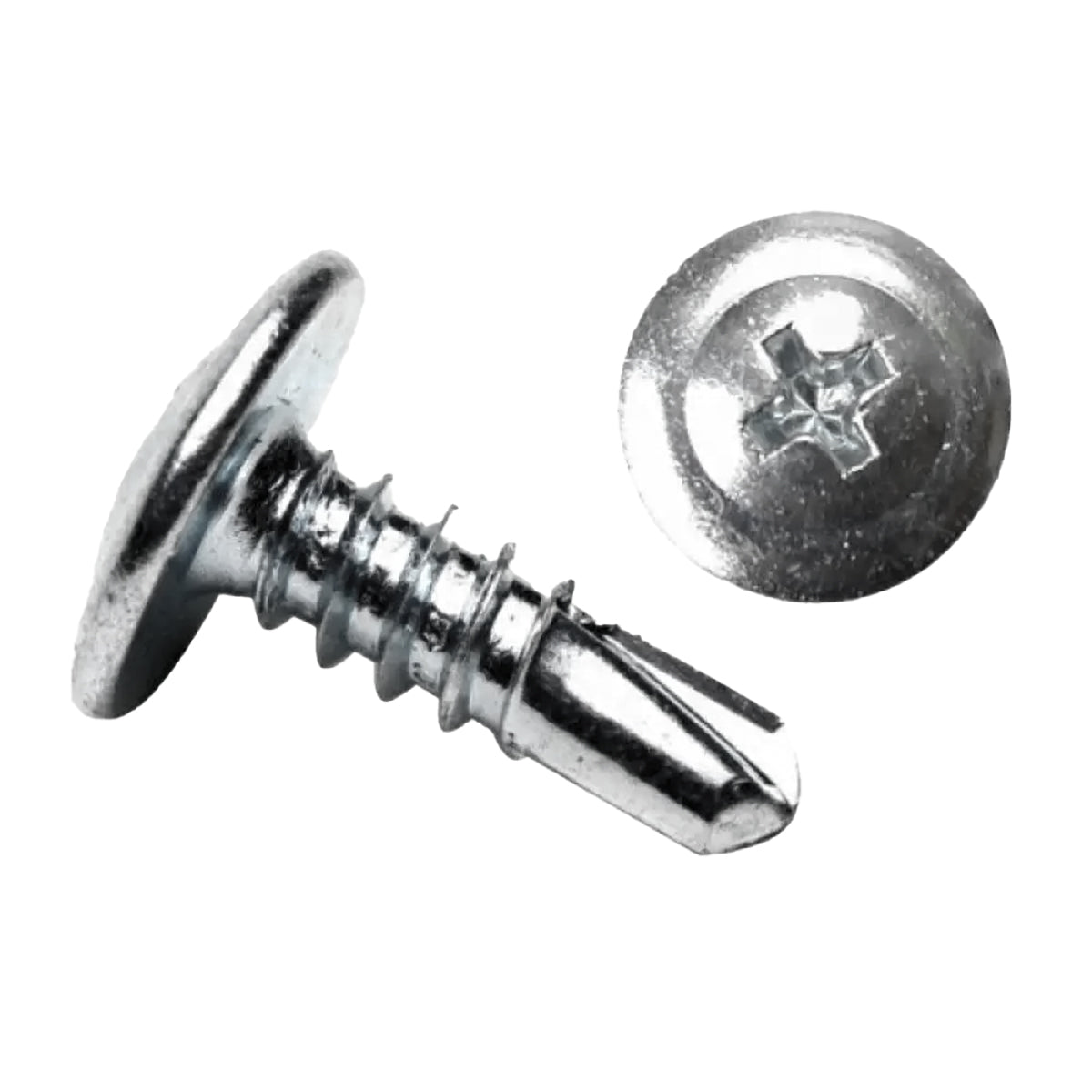 Parafuso Flangeado Ponta Broca Drywall 4,2x13mm - 10.000 peças. Parafuso autoperfurante em aço carbono galvanizado, ideal para fixação de drywall em perfis metálicos. Possui cabeça flangeada para maior área de contato e ponta broca que dispensa pré-furação. Perfeito para projetos de construção e reformas.