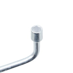 Kit com 50 Chaves Biela em L 14mm para Mecânica e Automotivo Tradestar - Ferramenta em aço carbono galvanizado, ideal para apertar e soltar parafusos e porcas em veículos e máquinas. Design em L para acesso em áreas difíceis. Kit com 50 unidades, envio imediato.