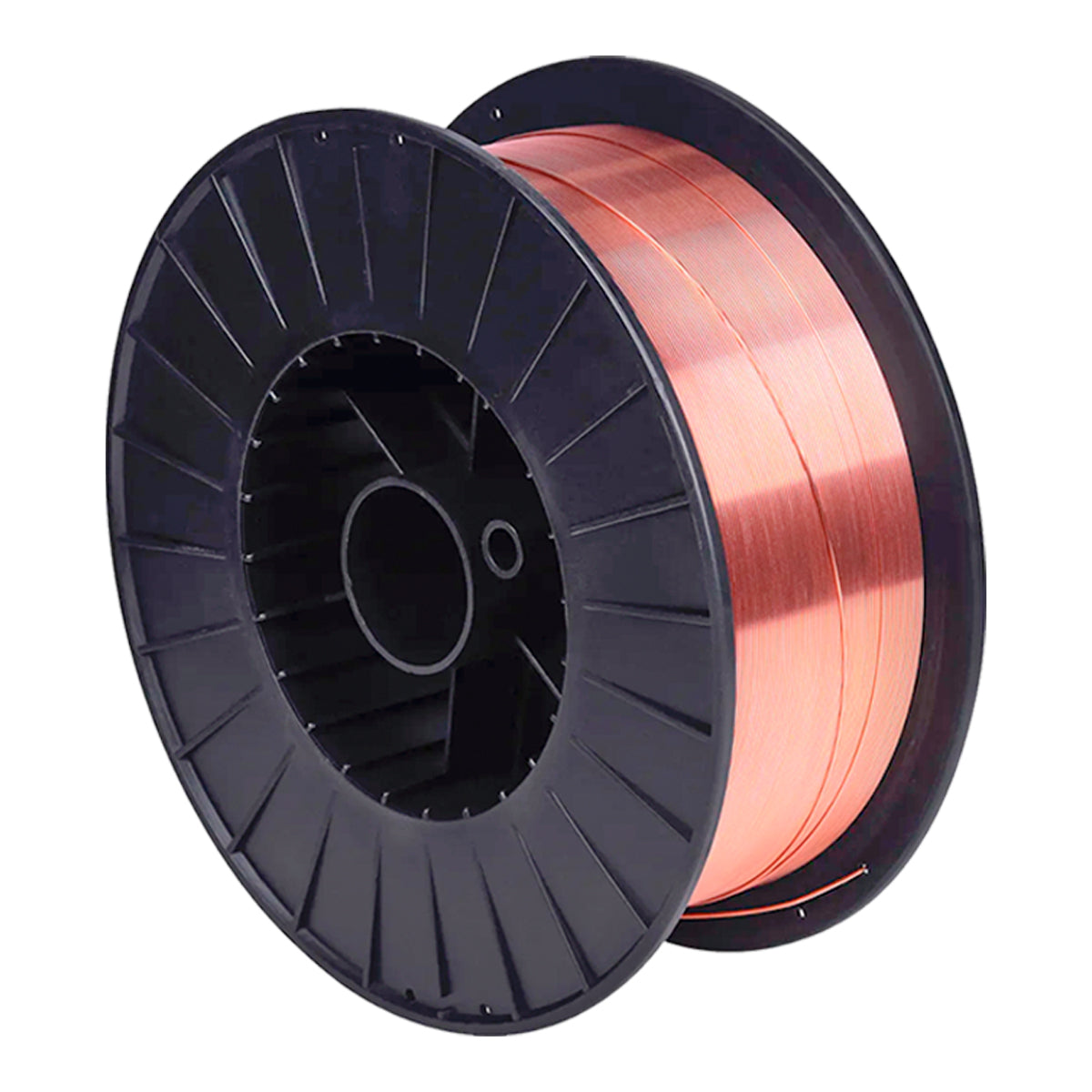 Kit 2 Rolos Arame Para Solda Mig Com Gás 1,2 mm 15Kg ER70s-6 - Arame de solda MIG 1,2mm para soldagem de aço carbono e baixa liga, 30Kg no total, ideal para soldas profissionais e eficientes. Tradestar ER70S-6, com ótima fusão e penetração, resistente à corrosão.