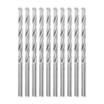 Brocas em HSS Aço Rápido DIN 338 1/8" Tradestar - Conjunto com 100 unidades. Brocas de alta qualidade para perfuração precisa em metal, madeira e plástico. Ferramenta durável e eficiente para profissionais e hobbistas.
