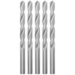 Brocas em HSS Aço Rápido DIN 338 10x133mm Tradestar - Kit com 50 unidades, ideal para perfuração precisa em metal, madeira e plástico. Brocas de alta qualidade, duráveis e eficientes para uso profissional e hobby.