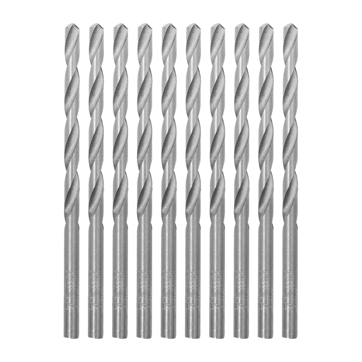 Brocas em HSS Aço Rápido DIN 338 3.2x65mm Tradestar - Kit com 100 unidades, ideal para perfuração em metal, madeira e plástico. Brocas de alta qualidade, duráveis e eficientes para uso profissional e hobby.