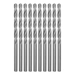 Brocas em HSS Aço Rápido DIN 338 4x75MM Tradestar - Kit com 100 unidades, ideais para perfuração precisa em metal, madeira e plástico. Ferramenta de alta qualidade e durabilidade para profissionais e hobbistas.