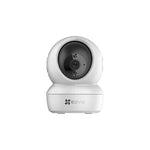 Câmera Residencial Inteligente 360° EZVIZ CS-H6c-R101-1G2WF, câmera de segurança Wi-Fi com visão panorâmica, detecção de movimento, áudio bidirecional e visão noturna. Ideal para monitoramento interno de residências e pets.