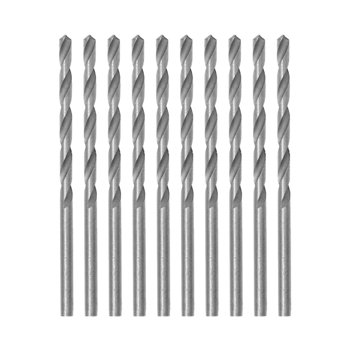 Broca em HSS Aço Rápido DIN 338 7/64" Tradestar - Kit com 10 unidades. Brocas de aço rápido para perfuração precisa em metal, madeira e plástico. Ferramenta durável e eficiente para profissionais e hobbistas. Ideal para furação em metais.