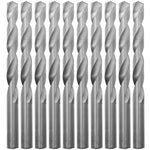 Kit com 50 brocas em HSS Aço Rápido DIN 338 9x125mm Tradestar, ideal para perfurações precisas em metal, madeira e plástico. Brocas de alta qualidade, duráveis e eficientes para uso profissional e hobby.