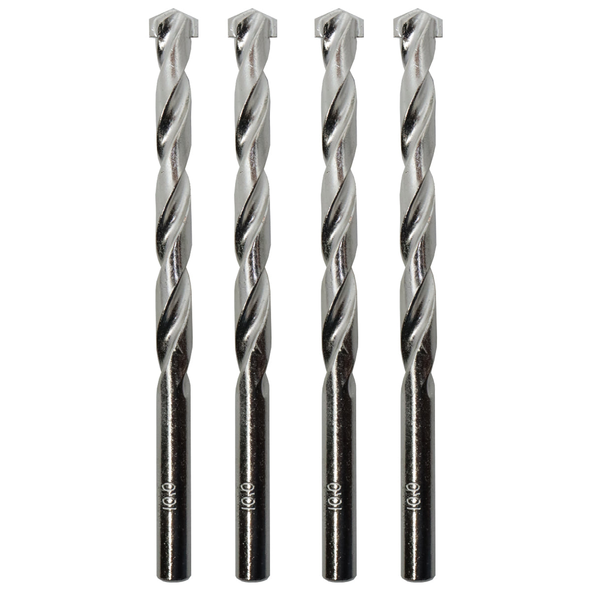 Broca para concreto 10x120mm (50 unidades) - Broca helicoidal de metal duro para furadeira, ideal para perfurações em concreto, pedra e alvenaria. Ferramenta Tradestar para uso profissional e doméstico.