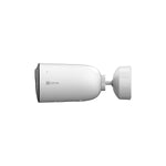 Câmera Externa Ezviz CS-CB3 1080P com bateria, design à prova de intempéries, visão noturna colorida, detecção de movimento humano, áudio bidirecional, integração com assistentes virtuais e sirene de alarme. Ideal para segurança residencial.