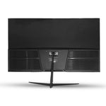 Monitor Duex 24" DX240Z 165Hz Black LED HDR - Vista traseira, mostrando conexões e design. Ideal para gamers, com tela de 24 polegadas, alta taxa de atualização e tecnologia HDR.