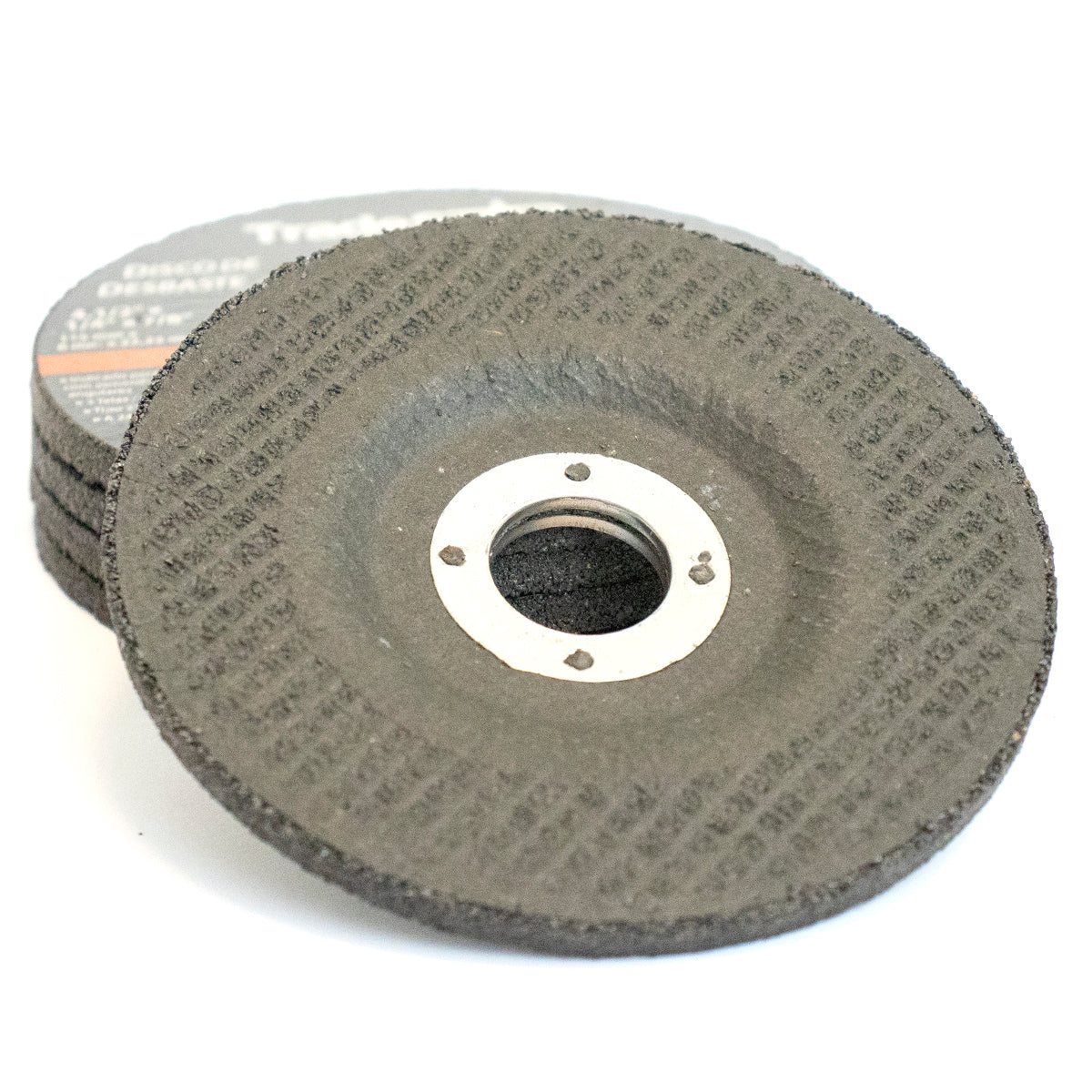 Disco de desbaste para metais aço 4.1/2" 115x6mm Tradestar, ideal para desbaste de metais ferrosos e não ferrosos. Rebolo abrasivo de óxido de alumínio, perfeito para uso profissional e DIY. Ferramenta para lixamento e acabamento em aço.
