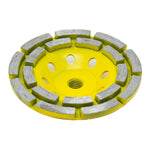 Rebolo Diamantado Segmentado 115mm M14 Tradestar para desbaste de concreto, granito e mármore. Ideal para uso em serra mármore e esmerilhadeiras angulares. Ferramenta profissional para construção civil e reformas, proporcionando alto desempenho, durabilidade e excelente acabamento.