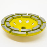 Rebolo diamantado segmentado 115mm M14 Tradestar para desbaste de concreto, granito e mármore. Ferramenta para serra mármore, ideal para construção civil e reformas. Possui alta durabilidade e ótimo desempenho.