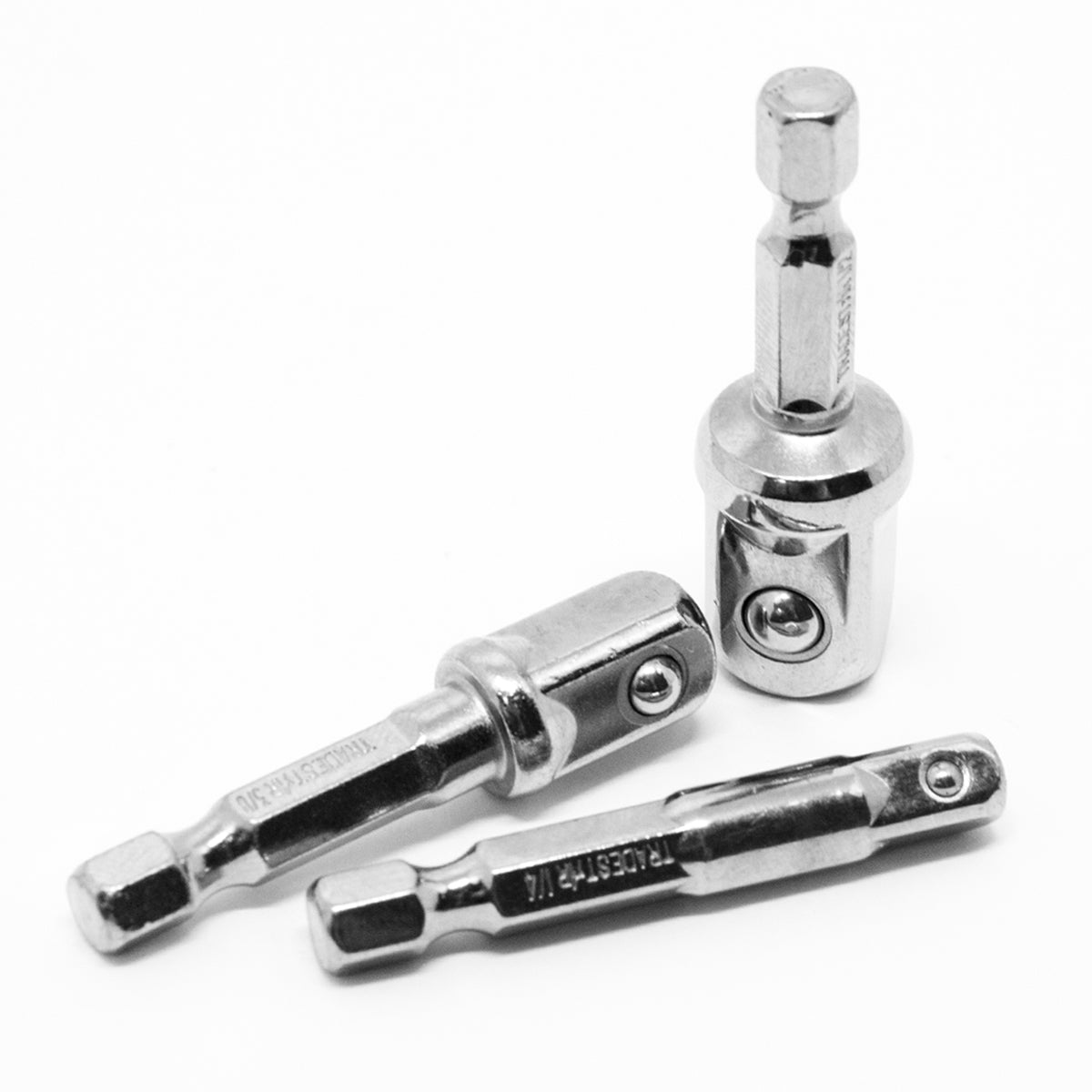 Jogo de Brocas Chatas para Madeira Tradestar com 6 peças, ideal para trabalhos em madeira. Brocas de diferentes tamanhos, fabricadas para oferecer precisão e durabilidade em projetos de marcenaria e bricolagem.
