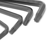 Jogo de Chave Torx Tipo L Aço Carbono 8 Peças Tradestar - Chaves em formato de L com pontas Torx (estrela) para apertar e soltar parafusos. Ideal para manutenção automotiva, eletrônicos, eletrodomésticos, móveis e indústria. Ferramenta de aço cromo-vanádio, resistente e durável.