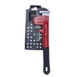 Chave de Grifo Cano Americana 10 Polegadas Tradestar profissional, ideal para encanadores e mecânicos. Ferramenta robusta com mordentes de aço, ajuste preciso e cabo ergonômico para trabalhos pesados.