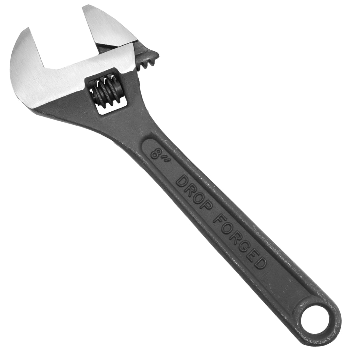 Chave Ajustável Inglesa Fosfatizada 8 Pol 200mm Tradestar - Ferramenta manual para ajustar porcas e parafusos, com revestimento resistente e design ergonômico, ideal para manutenção e montagem.