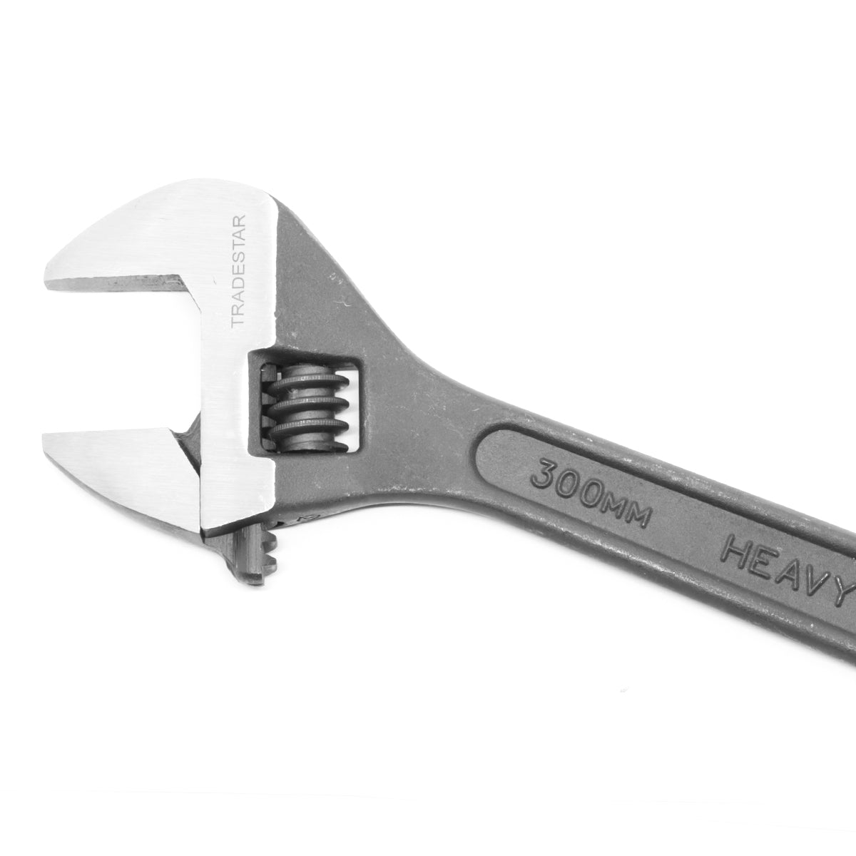Chave Ajustável Inglesa Fosfatizada 12 Pol 300mm Tradestar - Ferramenta robusta para ajustar porcas e parafusos, com revestimento resistente e empunhadura ergonômica. Ideal para manutenção e montagem.