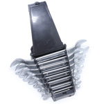 Jogo de Chave Boca Fixa Aço Tradestar com 8 peças, tamanhos de 6 a 22mm, ideal para aperto em diversos projetos. Chaves em aço durável, com design ergonômico e tamanhos marcados para fácil identificação. Inclui jogo completo para uso profissional e doméstico.