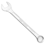 Chave Combinada Profissional 24 mm Tradestar em aço especial, ferramenta manual para aperto e desaperto de porcas e parafusos. Ideal para uso profissional em mecânica, manutenção e chaveiros.
