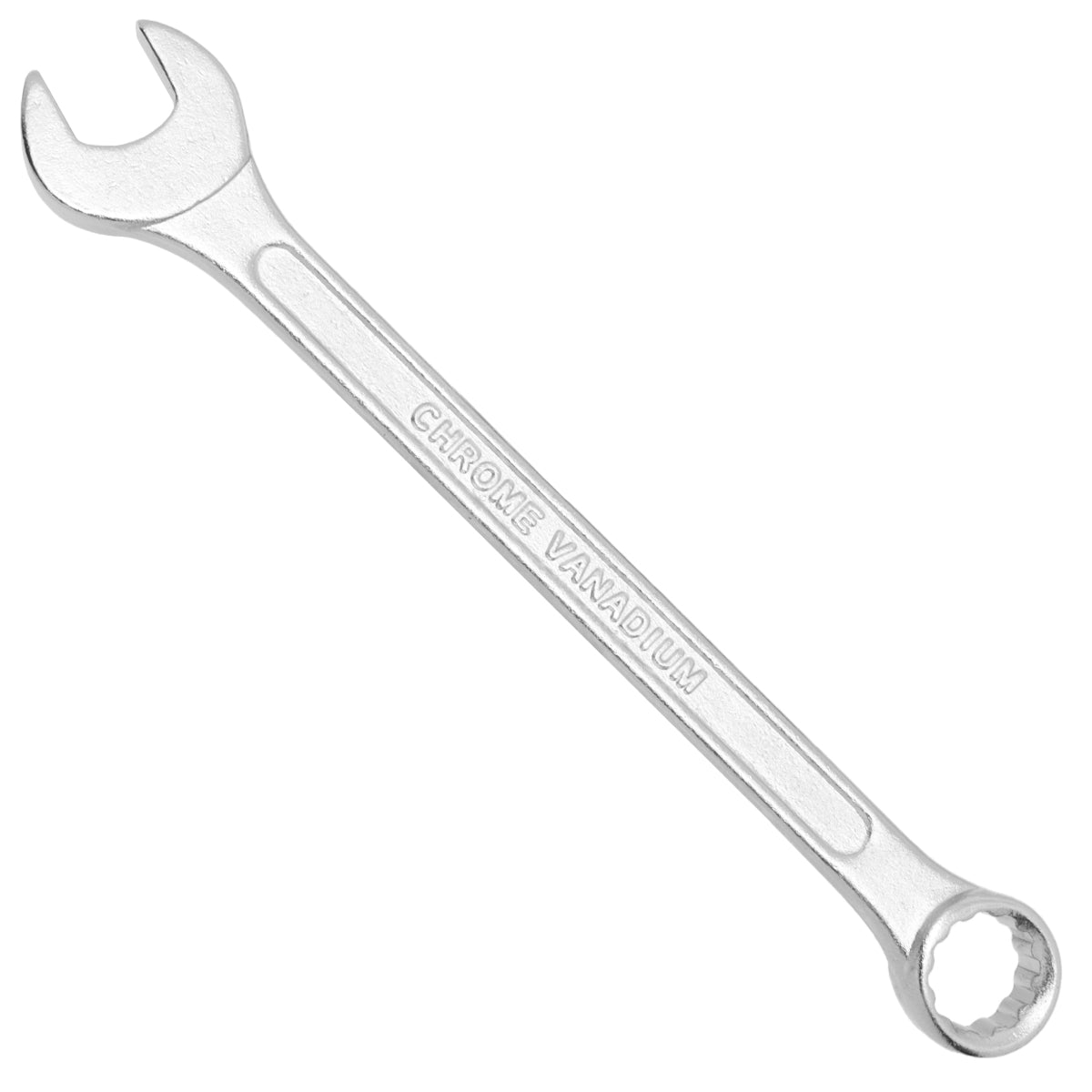 Chave Combinada Profissional 13 mm Cromo Vanádio Tradestar, ferramenta de aço para aperto e afrouxamento de parafusos e porcas, ideal para uso em mecânica e outras aplicações.